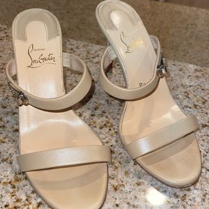 Authentic Christian Louboutin heels.